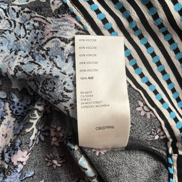 Free people butterfly sleeve blouse - Picture 4 of 6